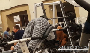 Big Booty at Gym