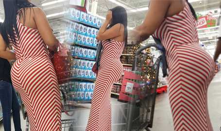 Candy Cane Booty