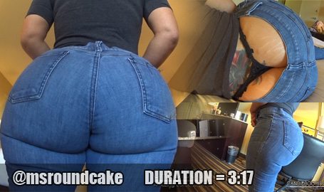 Ms Round Cake Jeans and Thong