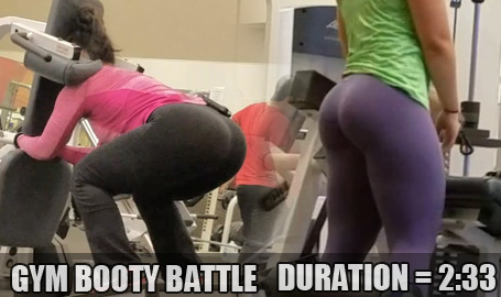 Battle of the gym mega booty